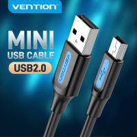 Vention USB Mini USB จิ๋ว2.0กับ USB เครื่องชาร์จยูเอสบีเร็วสำหรับเครื่องเล่น MP4 MP3จีพีเอสรถยนต์กล้องดิจิตอล HDD Mini USB