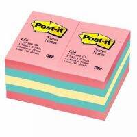 Best Seller!! โพสต์-อิท® โน้ต656-Ast พาสเทล Post-It® 656 Ast Pastel 2X3 Retail Pack 12Pds/Pa 144 Pds/Cs