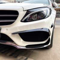 กันชนหน้าแถบไฟตัดหมอกมาตรฐานของรถยนต์ Mercedes-Benz C-Class C200 W205 C260 C43 AMG 2015 - 2018