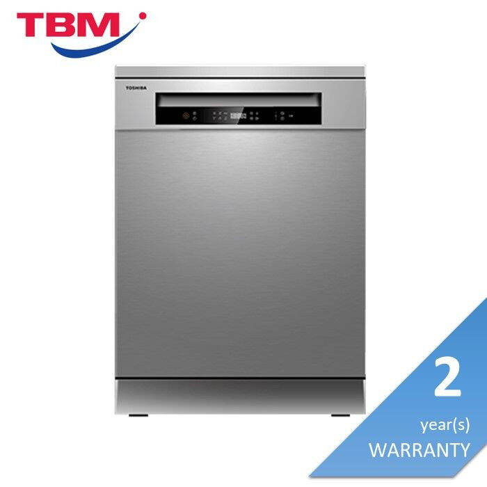 Toshiba DW14F1(S)MY Free Standing Dishwasher 14 Place Settings With