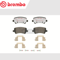 BREMBO ผ้าดิสเบรคหลัง VOLVO S60 II 10-14, XC60 I (T5 T6 D3 D4 D5) 10-14, Land Rover EVOQUE 11-,  P86 021