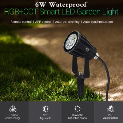 [Like Activities] FUTC04 6W RGB CCT SmartGarden โคมไฟ IP66100v 220V สำหรับ OutdoorSpace/Park/Road/Plant ตกแต่งภูมิทัศน์