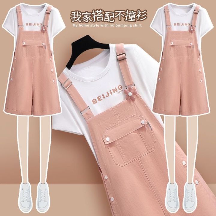 ready-girls-overalls-shorts-2023-summer-new-childrens-foreign-style-thin-pants-middle-and-big-childrens-summer-suspenders-casual-pants