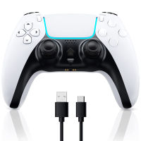 จอยสติ๊กไร้สาย Bluetooth Controller Gamepad 6 แกนเกม Mando Joypad สำหรับ PS4/PS4 Slim/PC/Steam/iPad/แท็บเล็ต/Android-caicai store