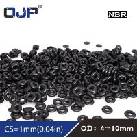 50PCS/lot Rubber Ring NBR Sealing O-Ring 1mm Thickness OD4/4.5/5/5.5/6/6.5/7/7.5/8/8.5/9/9.5/10mm O Ring Seal Nitrile Gasket Bar Wine Tools