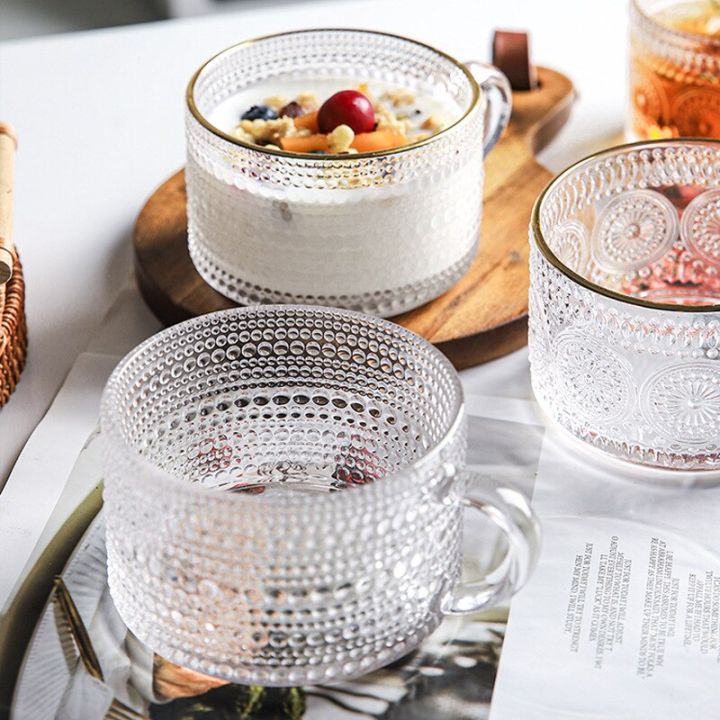 450ml-nordic-sunflower-embossed-glass-cup-transparent-coffee-mug-vintage-breakfast-milk-dessert-cup-tabletop-decor-drinkware