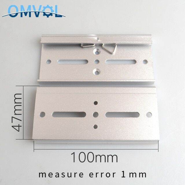 20/35/45/80/100mm Din Rail Fixed Clamp Fasten Clip Plc Clip Switchboard ...