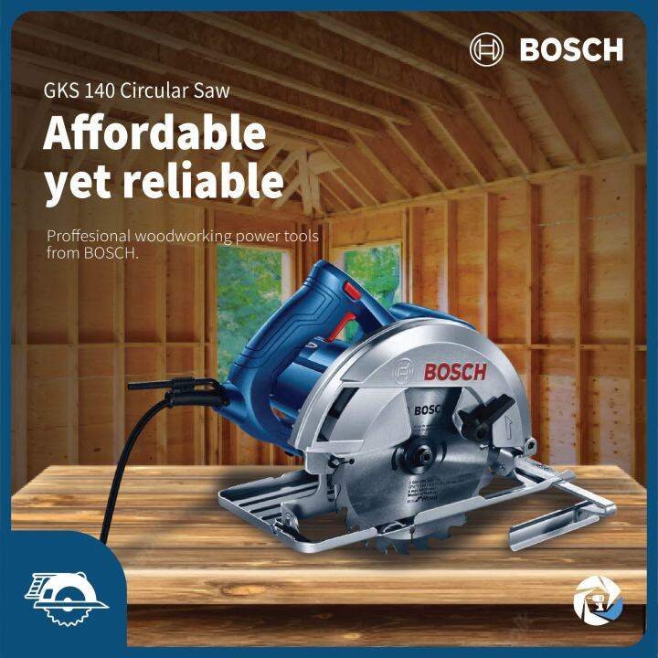 BOSCH CIRCULAR SAW GKS140 CORDED 1400W 6000RPM (REPLACED