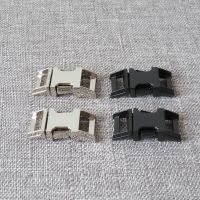 1Pcs 10mm Webbing Metal Side Release Buckle Straps Belt Clasp For Pet Cat Collar Necklace Bracelet Paracord Sewing Accessory