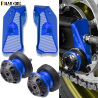 ☫♗อะไหล่โซ่หมุนเพลาหมุนสำหรับยามาฮ่า YZF อุปกรณ์เสริมสำหรับ R3 YZF-R3 2015 2016 2017 CNC อุปกรณ์เสริมสำหรับรถจักรยานยนต์ตัวปรับความตึงโซ่ปรับโซ่เพลาล้อหลัง