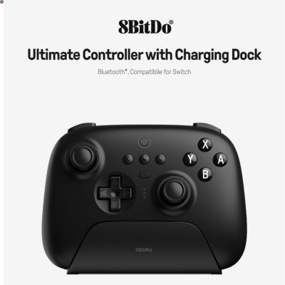 ลด 50% (พร้อมส่ง)จอย 8Bitdo Ultimate Bluetooth &amp; 2.4G Controller รองรับการใช้งาน Switch PC Android iOS(ขายดี)