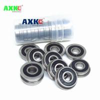 F695-2RS Bearing 5*13*4 mm ABEC-7 Flanged Miniature F695 RS Ball Bearings F695RS For  Mobius 3.1 Voron 0/2.4 Printer Axles  Bearings Seals