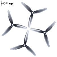 HQPROP Ethix S5 5040 5X4X3 3-Blade PC Propeller Gray for RC FPV Racing Freestyle 5inch 4S 6S Drones Replacement DIY Parts