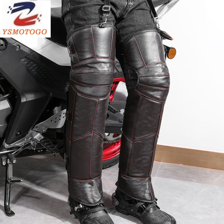 motorcycle-leather-kneepads-long-full-calf-cow-winter-waterproof-knee-pads-skiing-skating-protector-windproof-warm-knee-pads
