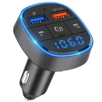 IT Car Charger บลูทูธ แบบแฮนด์ฟรีในรถยนต์ วิทยุ FM เครื่องเล่น MP3 และชาร์จโทรศัพท์ รุ่น BC-57