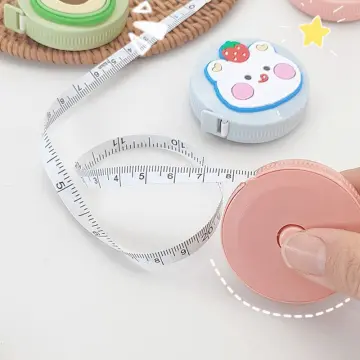 2 Pack Soft Tape Measure for Body Sewing Fabric Tailor Cloth Craft Home  Measurement, Portable Tape Measure with Keychain 