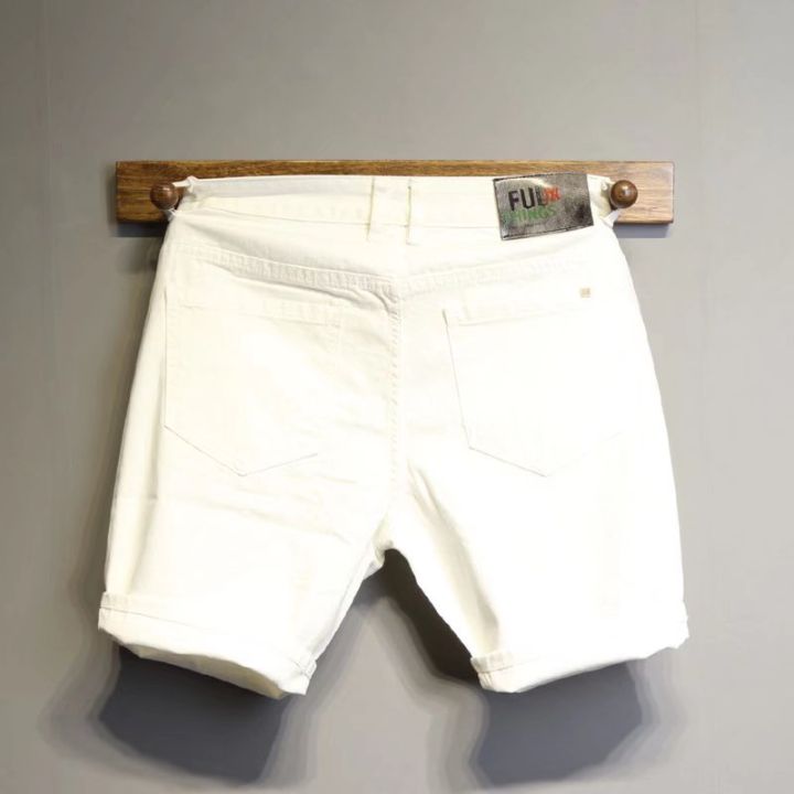 กางเกงขาสั้นลําลอง-ลายขนนก-สีขาว-ส่วนลดเวลา-จํากัด-กางเกงขาสั้น-กางเกงชายหาด-แบบบาง-เข้ากับทุกการแต่งกาย-แบบเรียบง่าย-แฟชั่นฤดูร้อน-สไตล์เกาหลี-สําหรับผู้ชาย-qc7311706