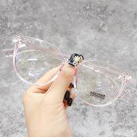 【cw】 Women Eye Protection Portable Durable Anti Blue Light Glasses Ultra Light Frame Oversized Eyeglasses Computer Goggles 【hot】 !