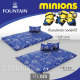 FOUNTAIN Picnic ที่นอนปิคนิค 5 ฟุต มินเนียน Minions FTL025 สีน้ำเงิน Blue #ฟาวเท่น เตียง ที่นอน ปิคนิค ปิกนิก Minion