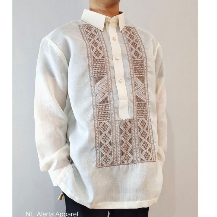 Tagalog Barong For Men Cocoon Pure Embroidered Men's Barong | Lazada PH