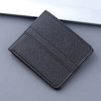 Short mens wallet, thin cross pattern, durable mens wallet, trendy business wallet, horizontal wallet, womens wallet HW3J