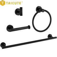 【hot】 TAICUTE Accessories Sets Wall Mount Holder Toilet Paper Roll