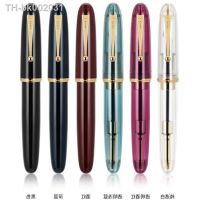 ﹉☃ Jinhao 9019 Fountain Pen EF/F/M Nib Resin Ink Student School Stationery Business Office Supplies Gift Pen