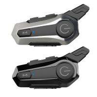 Motorcycle Bluetooth Helmet Intercom Universal Interphone Headset with Noise Reduction 3 Color Frame