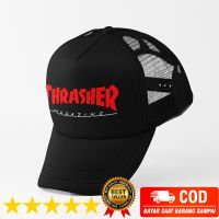 หมวก Trucker จรินทร์ SABLON - นิตยสาร Thrasher Skateboard หมวก Trucker แบบปรับได้