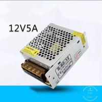 Switching Power Supply สวิตชิ่งเพาเวอร์ซัพพลาย 12V 5A 60W(สีเงิน)