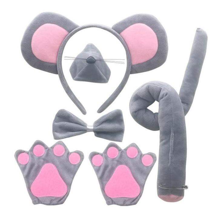 Mouse Costume Kids Mouse Costume Accessories Set Mouse Ears Headband