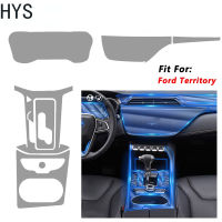 HYS CRLSEO Ford Territory 2019 2020 2021ป้องกันหน้าจอแดชบอร์ดป้องกันฟิล์มใสรถอุปกรณ์ตกแต่งภายใน