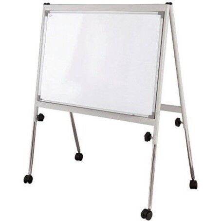 2ft x 3ft Deluxe Board 60 x 90cm / Magnetic Whiteboard Stand Adjustable ...