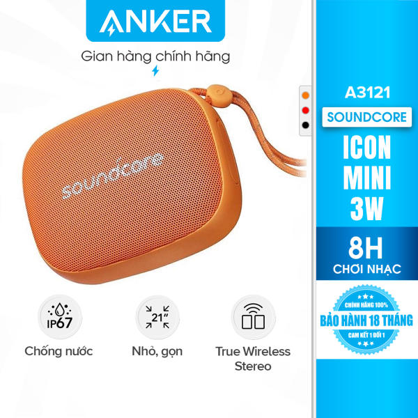 Loa bluetooth SoundCore Icon Mini 3W (by Anker) – A3121