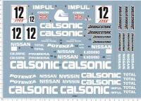 1:12 Scale Nismo Calsonic Skyline GTR GrA K.hoshino GT-R 93 Model Decal