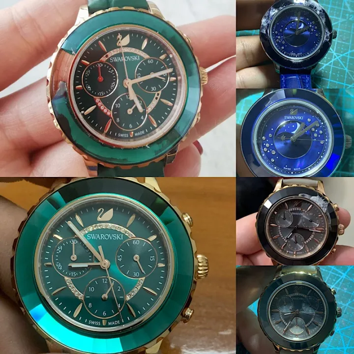 Swarovski Watch Repair Movement Service Change Battery Cleaning Maintenance Mirror Sapphire
