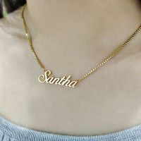 Popular jewelry Custom Necklaces Personalized Name Necklaces Jewelry with Chain Letter Choker Necklaces with Name for Women