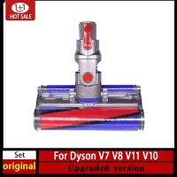 V10 Dyson ของแท้ V8 V11 V7มอเตอร์แปรงถูพื้นอุปกรณ์เสริมเครื่องดูดฝุ่นเครื่องกวาดพื้นนุ่มเปลี่ยนแปรงถูพื้นลูกกลิ้งขัดเท้า