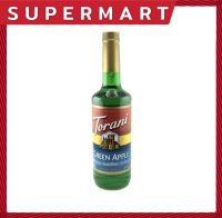 SUPERMART Torani Green Apple Syrup 750 ml. น้ำหวานเข้มข้น กลิ่นแอปเปิ้ลเขียว ตรา โทรานิ 750 มล. #1108278