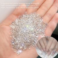 【hot sale】 ✹☈☽ B50 10g Clear Crystal Diamond Nail Art Accessories / Phone Case Decorations / Super Sparkling Diamond Nail Art Accessories