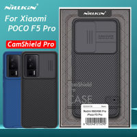 เคส Xiaomi POCO F5 Pro 5G เคส NILLKIN CamShield Pro สำหรับ Mi POCO F5 Pro กล้องเลื่อนปกป้องความเป็นส่วนตัวเคสฝาหลัง