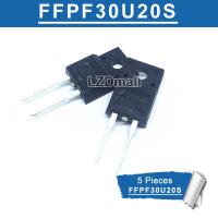 5pcs FFPF30U20S TO220 F30U20S TO-220F-2 30A 200V Fast Recovery Diode