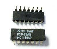 2 PCS DS1489AN MC1489AP DS1489 DIP14 line driver