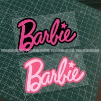 Barbie Pink Sticker, Personalized Reflective Decorative Sticker, Car Body Cover Scratch, Electric Car Waterproof Sticker