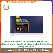 Super Natural Nutrition Siberian, bổ sung vitamin và khoáng chất