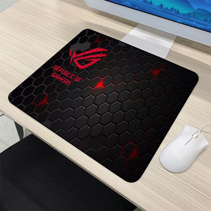 small-mousepad-asus-rog-keyboard-carpet-republic-of-gamers-gaming-accessories-mouse-pad-anime-laptop-dywan-pc-gamer-lol-desk-mat