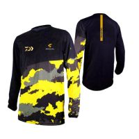 Mountain Bike Fishing Jersey Long sleeve Fishing shirt Breathable Sweater Fishing Clothes For Men