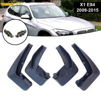 4Pcs สำหรับ BMW X1 E84 2009-2015ด้านหน้าด้านหลัง Splash Guards Mud Flaps Mudguards 2009 2010 2011 2012 2013 2014 Mudflaps รถจัดแต่งทรงผม