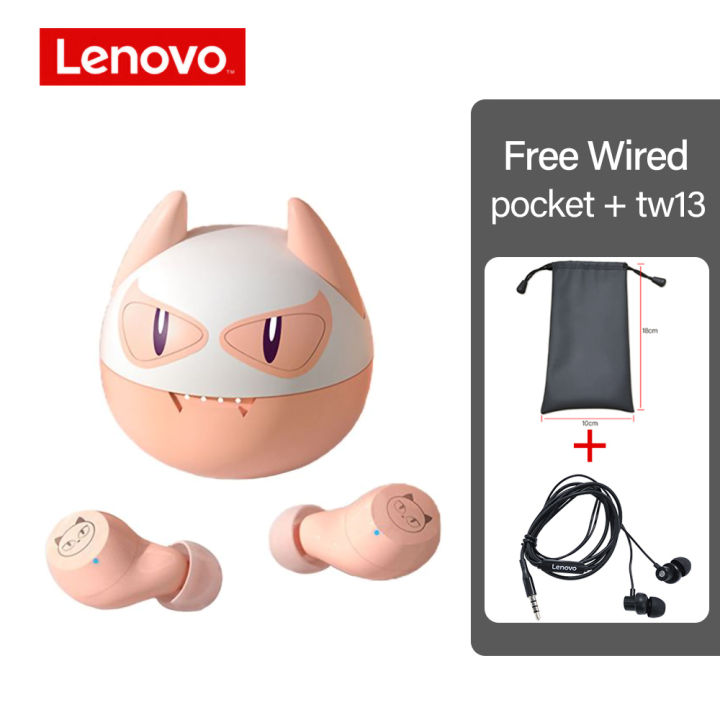 lenovo-thinkplus-x15-tws-earphones-hifi-stereo-mini-wireless-headphones-cute-animal-shaped-headset-earbuds-gifts-for-children