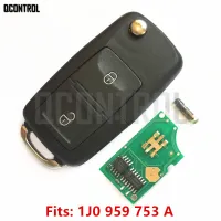 ล็อคประตูรถ Qcontrol อัพเกรดกุญแจรีโมตสำหรับ Vw/volkswagen Lupo Bora พัสสาทโปโล1j0959753a ด้วงกอล์ฟ /Hlo 1j0 959 753 A